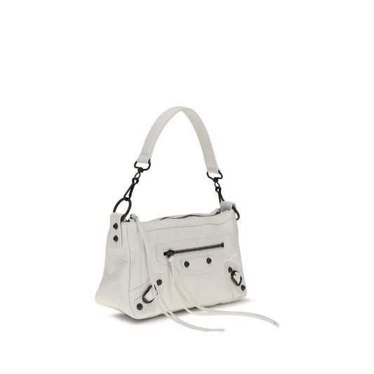 Bolso Balenciaga Blanco de Piel de Cordero Ovis Aries Aries