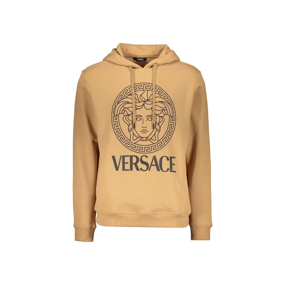 Sudadera Versace de algodón marrón