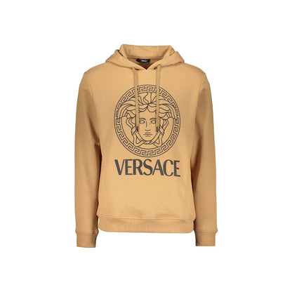 Sudadera Versace de algodón marrón