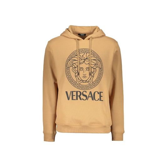 Sudadera Versace de algodón marrón