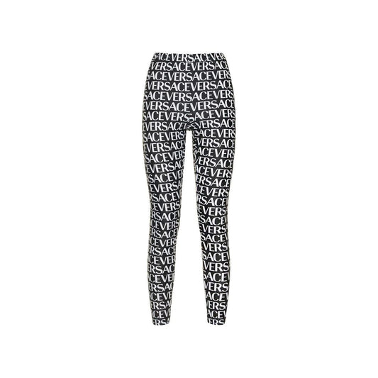 Leggings Versace negros de elastano