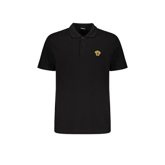 Camiseta Versace negra de algodón