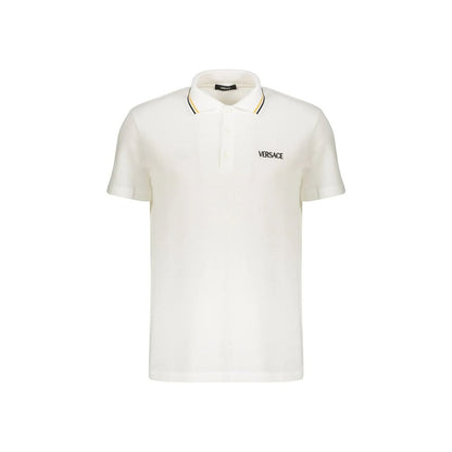 Camiseta Versace de algodón blanco