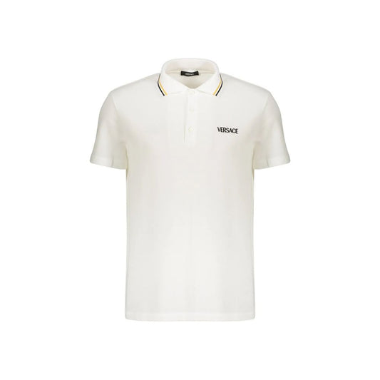 Camiseta Versace de algodón blanco