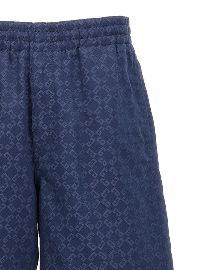 Pantalón corto Bermuda Givenchy azul de algodón