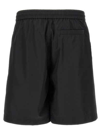 Bermudas Givenchy de Poliéster Negras - Estilo Clásico