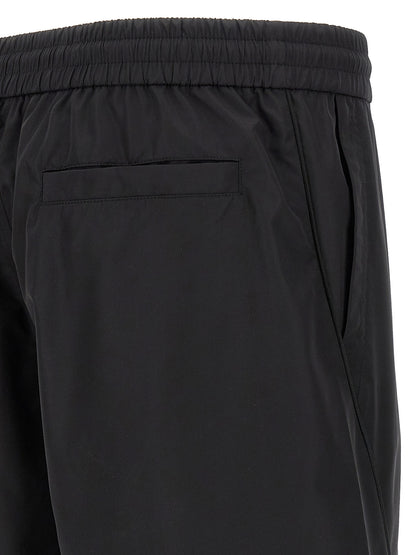 Bermudas Givenchy de Poliéster Negras - Estilo Clásico