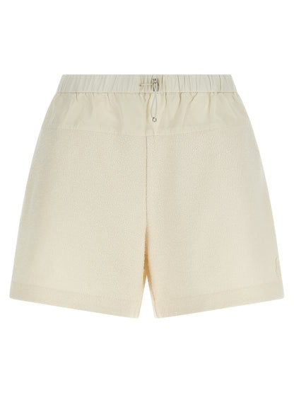 Bermudas Moncler De Poliéster Blanco Tejido Ligero