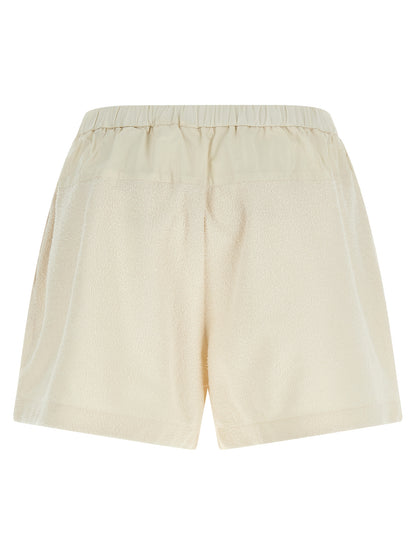 Bermudas Moncler De Poliéster Blanco Tejido Ligero