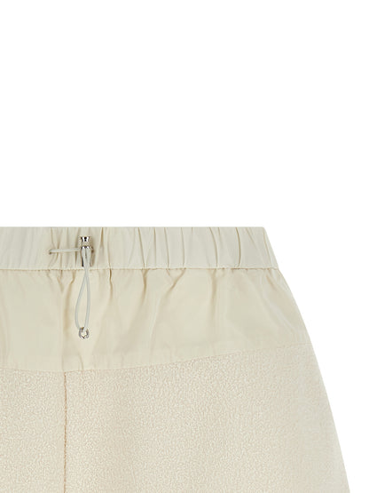 Bermudas Moncler De Poliéster Blanco Tejido Ligero