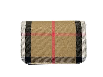 Burberry Petit Sac Bandoulière Madison En Cuir Imprimé Check