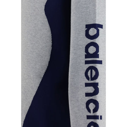 Sudadera Con Cremallera Balenciaga De Algodón En Gris