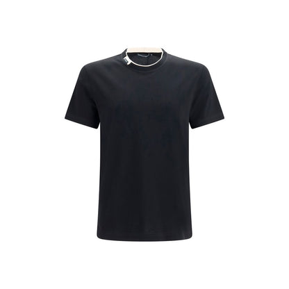 T-shirt Noir Classique Dolce & Gabbana en Coton