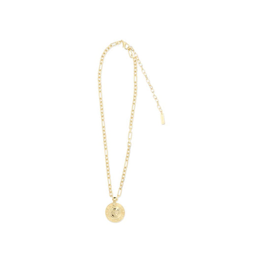 Collar de latón dorado de Versace