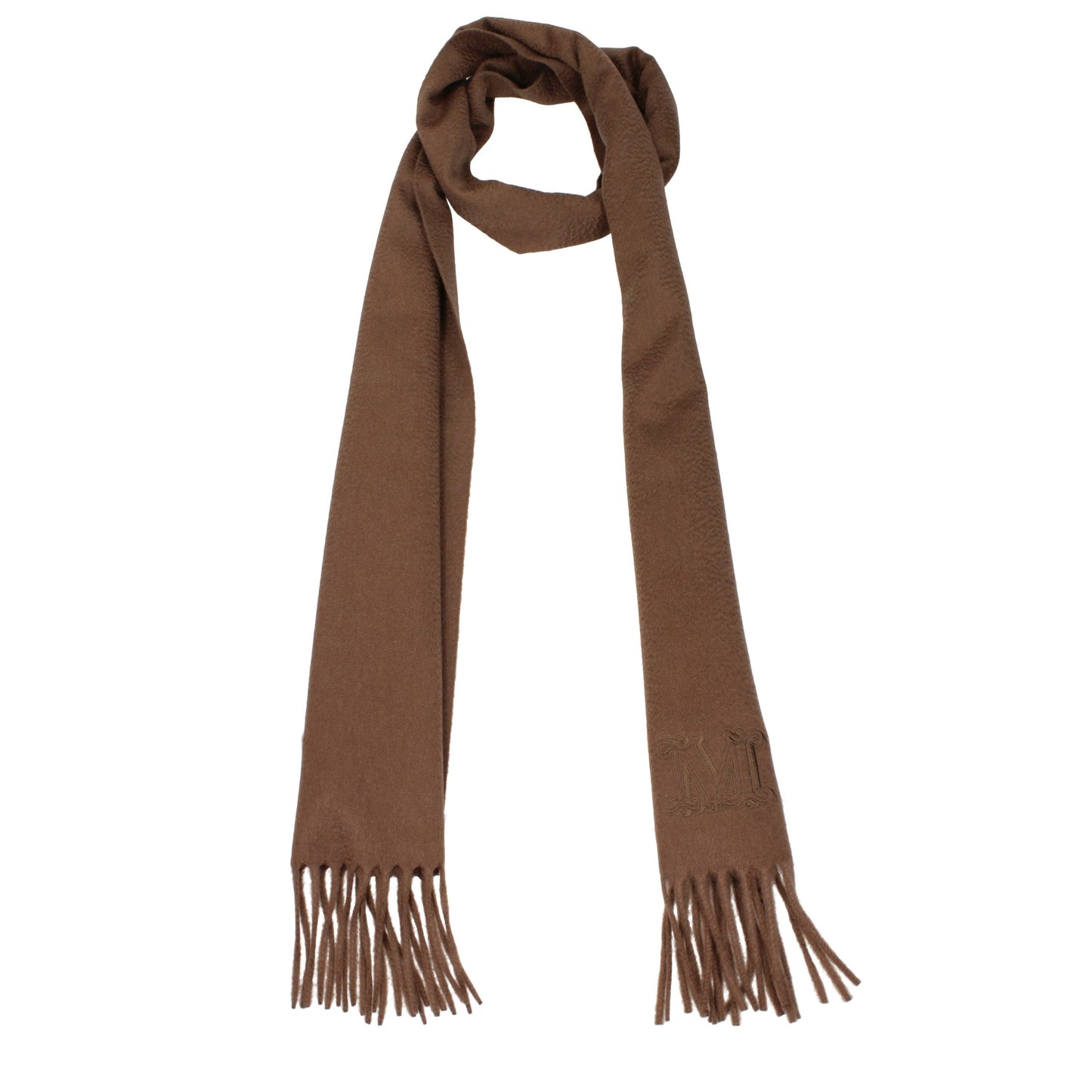 Bufanda Max Mara de cachemir marrón