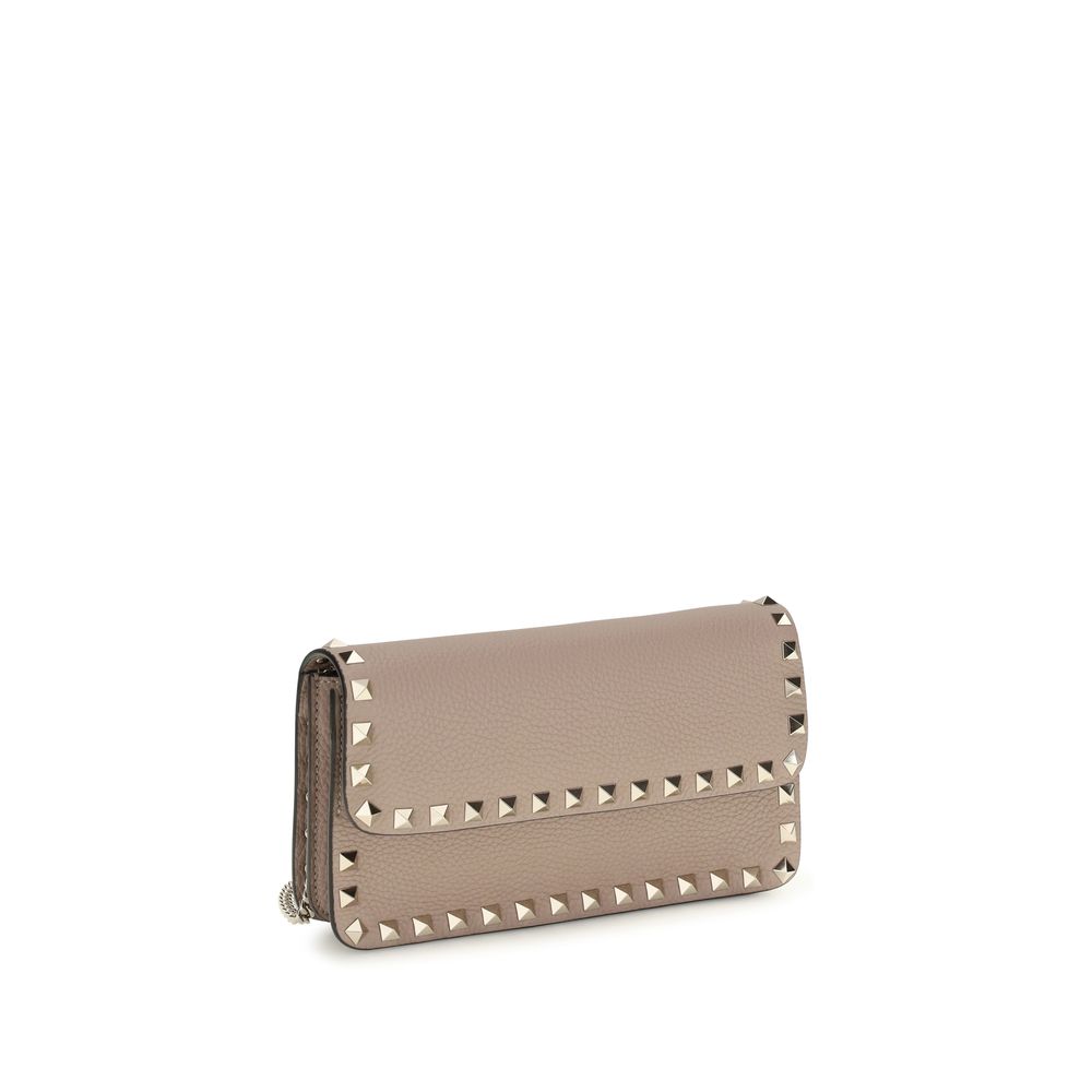 Portefeuille Valentino Garavani Cuir de veau multicolore Bos Taurus