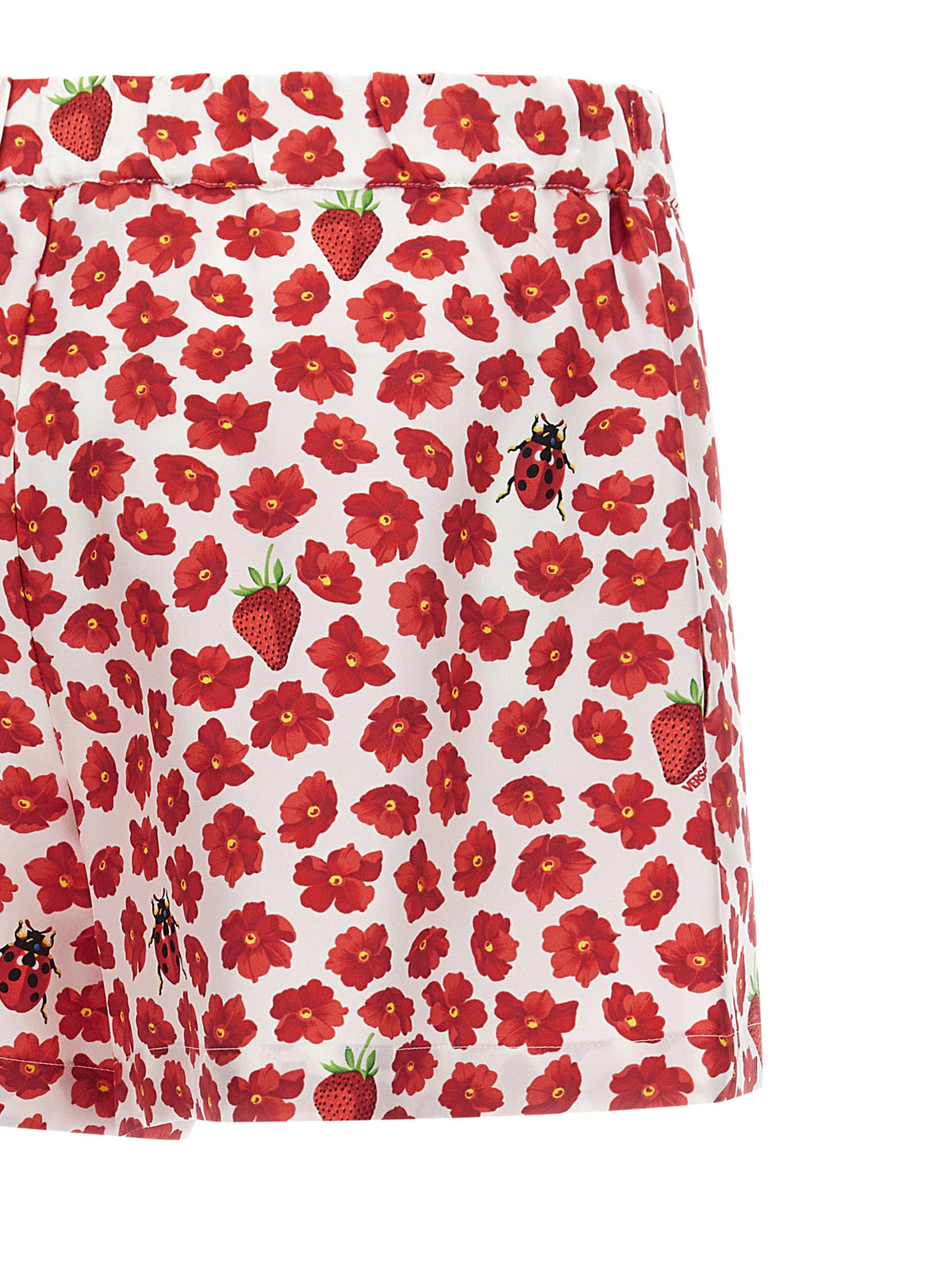 Bermuda Versace en Soie Multicolore - Style Décontracté Léger