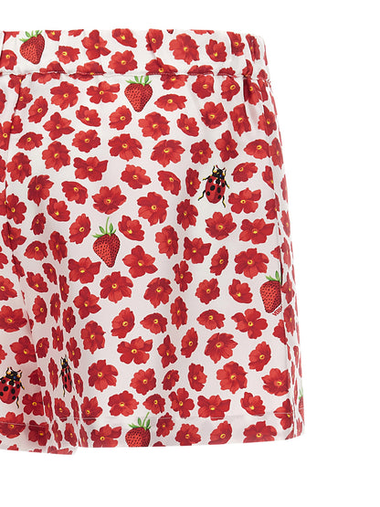 Bermuda Versace en Soie Multicolore - Style Décontracté Léger