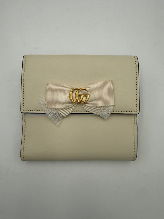 Cartera Compacta Gg Marmont De Gucci Coleccion