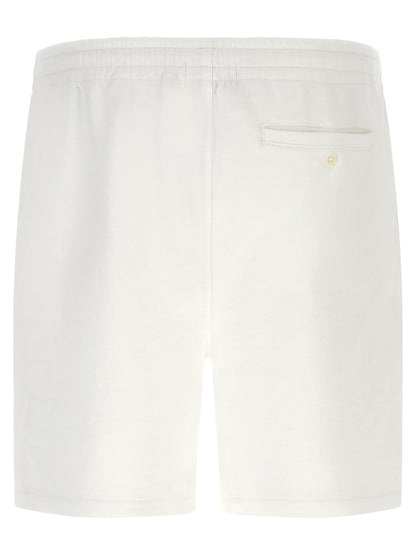 Shorts Bermuda en Coton Blanc Polo Ralph Lauren