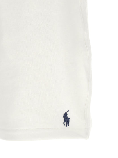 Shorts Bermuda en Coton Blanc Polo Ralph Lauren
