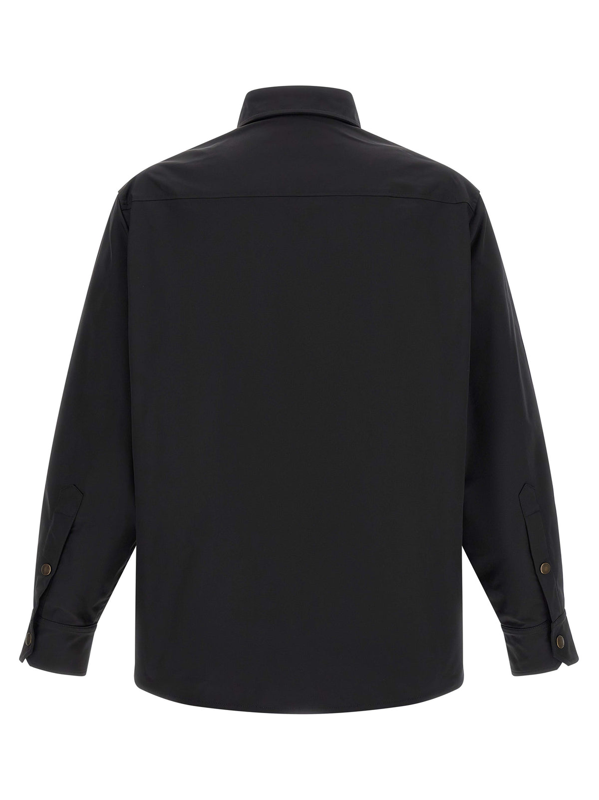 Valentino Garavani Chaqueta De Poliéster Negra Overshirt