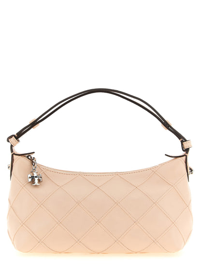 Bolso de mano Tory Burch de piel de vaca multicolor
