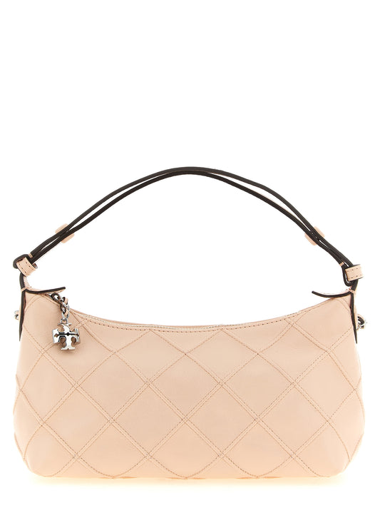 Bolso de mano Tory Burch de piel de vaca multicolor