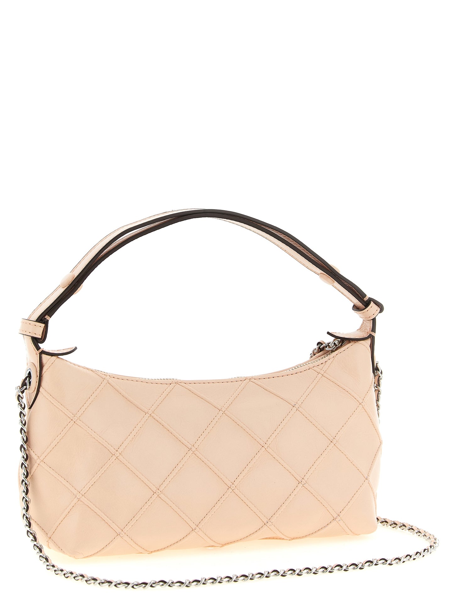 Bolso de mano Tory Burch de piel de vaca multicolor