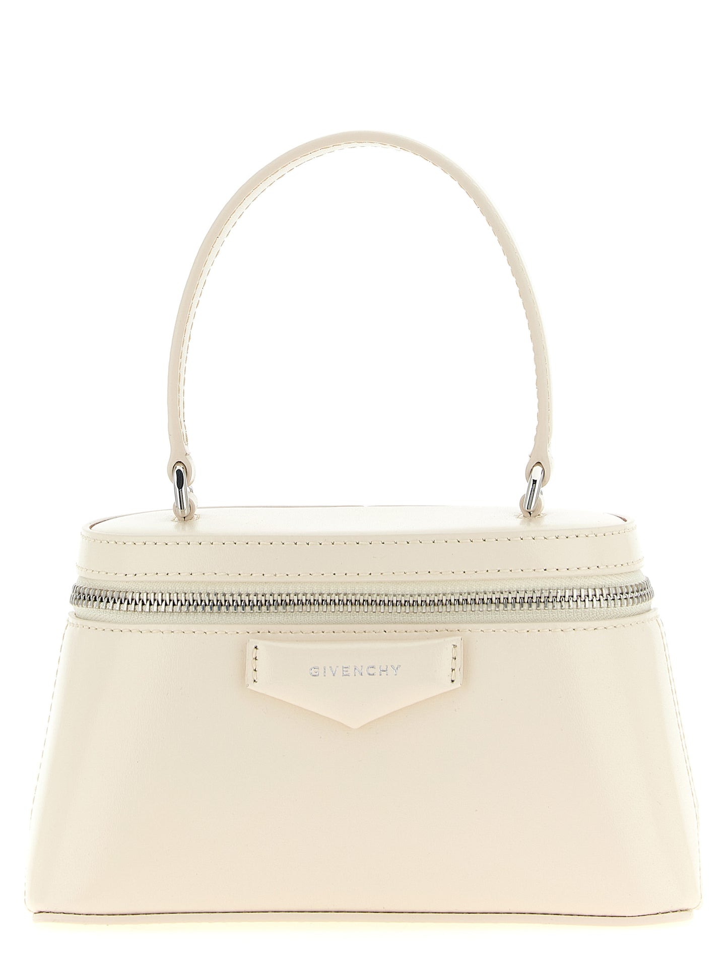 Bolso cruzado Givenchy de cuero blanco