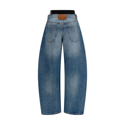 Jeans de Algodón Azul Holgados Alexander Wang