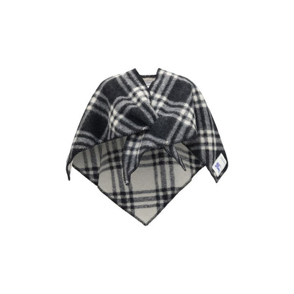 Bufanda Burberry Oves Aries de lana gris