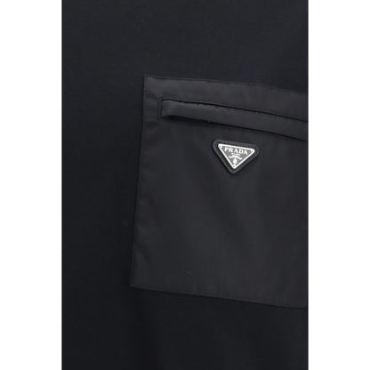 Camiseta Prada de algodón negra