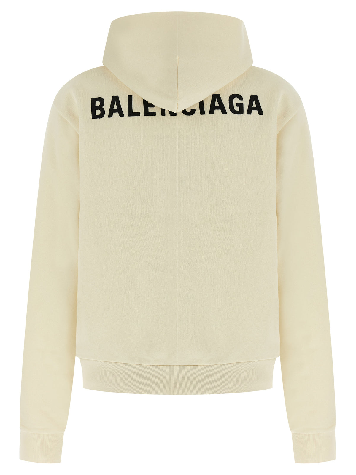 Balenciaga Beige Urban Cut Cotton Sweatshirt