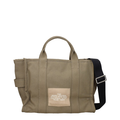 Marc Jacobs Bolso De Mano En Tela Verde Con Estilo Street
