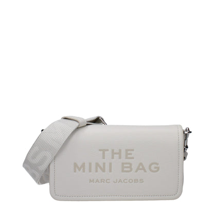 Bandolera de piel blanca Marc Jacobs