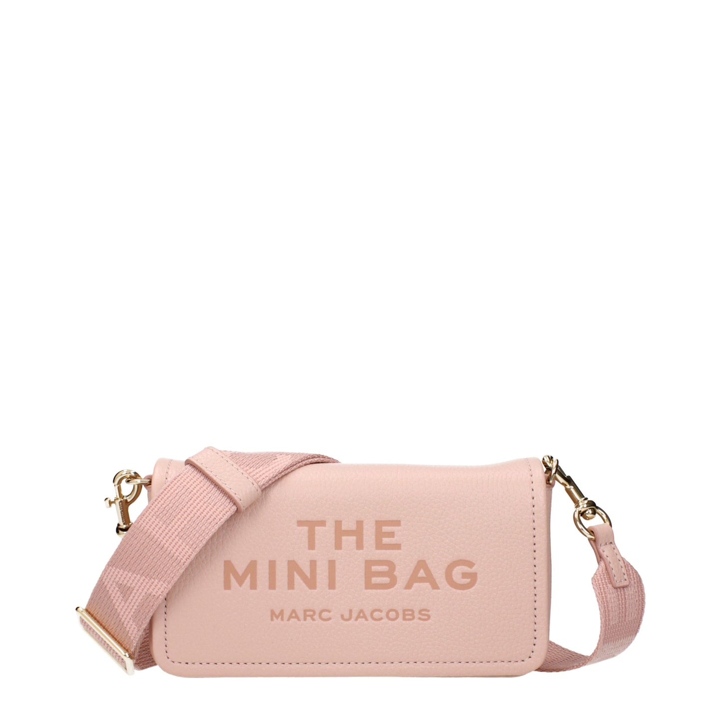 Bolso bandolera de piel rosa Marc Jacobs