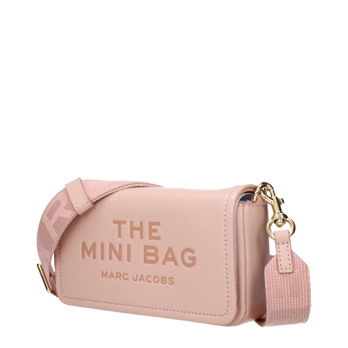 Bolso bandolera de piel rosa Marc Jacobs