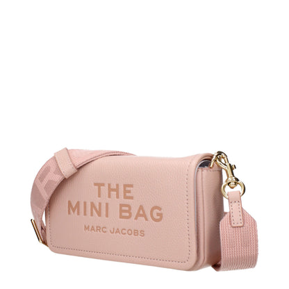 Bolso bandolera de piel rosa Marc Jacobs