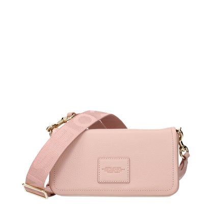 Bolso bandolera de piel rosa Marc Jacobs