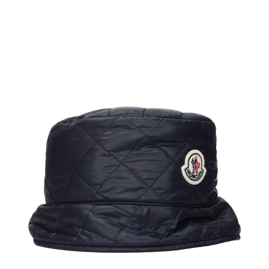 Gorro de pescador Moncler de algodón azul