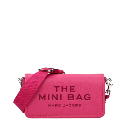Sac bandoulière Marc Jacobs en cuir rose