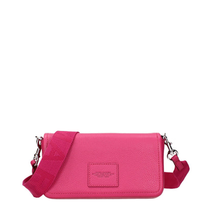 Sac bandoulière Marc Jacobs en cuir rose