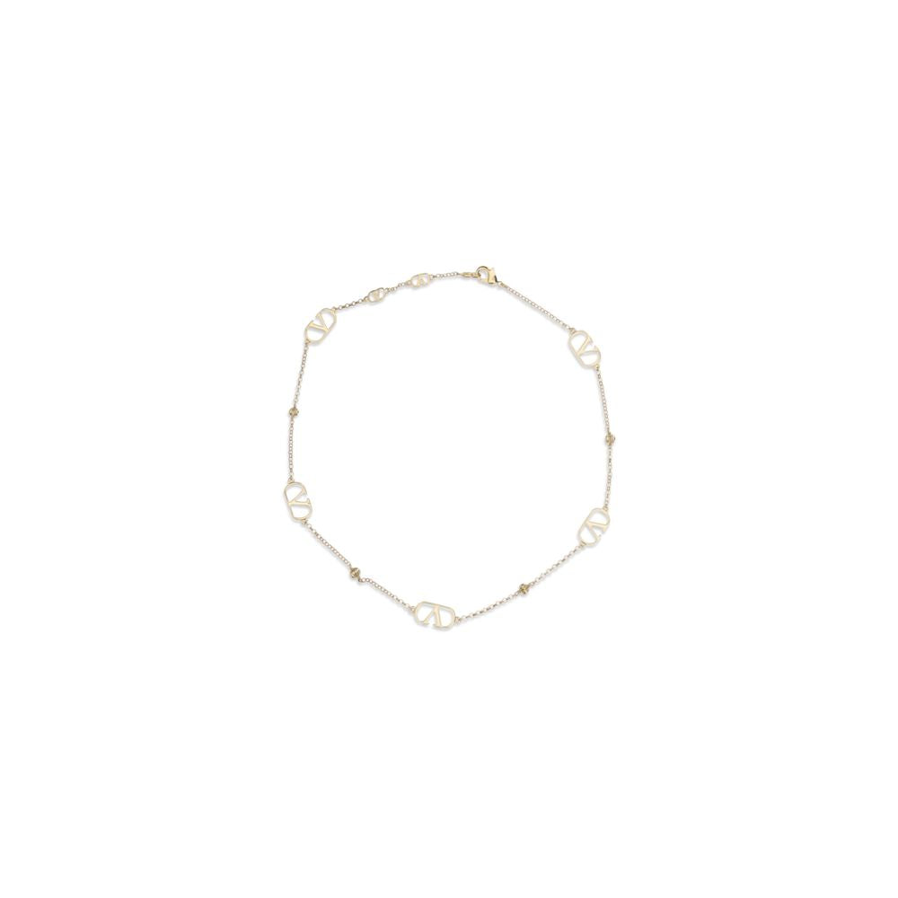 Valentino Garavani Gold-Finish Metal Necklace