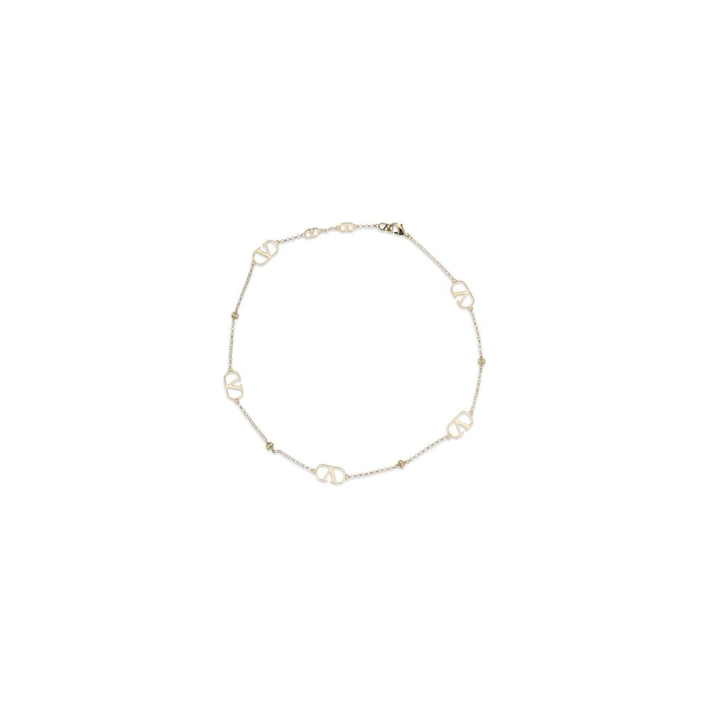 Valentino Garavani Gold-Finish Metal Necklace