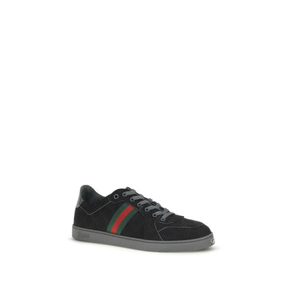 Gucci Athletic-Style Black Fabric Sneakers