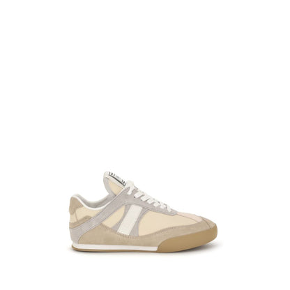 Chloé Baskets En Cuir De Veau Beige Bos Taurus