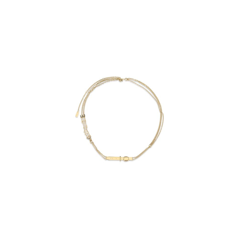 Cinturón normal Chloé de latón dorado