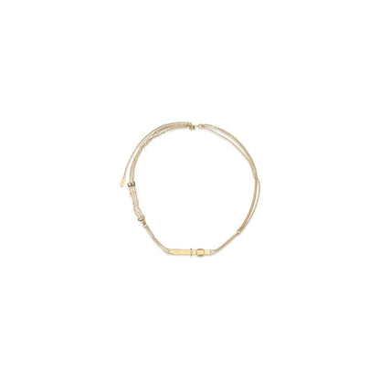 Cinturón normal Chloé de latón dorado