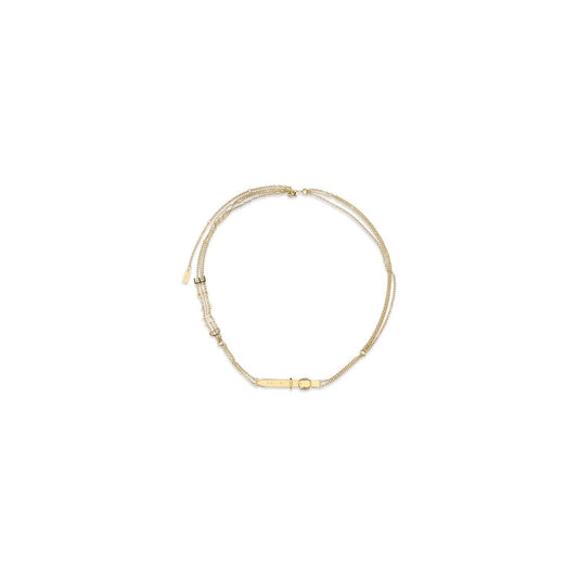 Cinturón normal Chloé de latón dorado